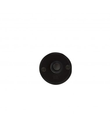 Round doorbell Dauby Pure in bronze - doorbell button 50RBS - designer handle