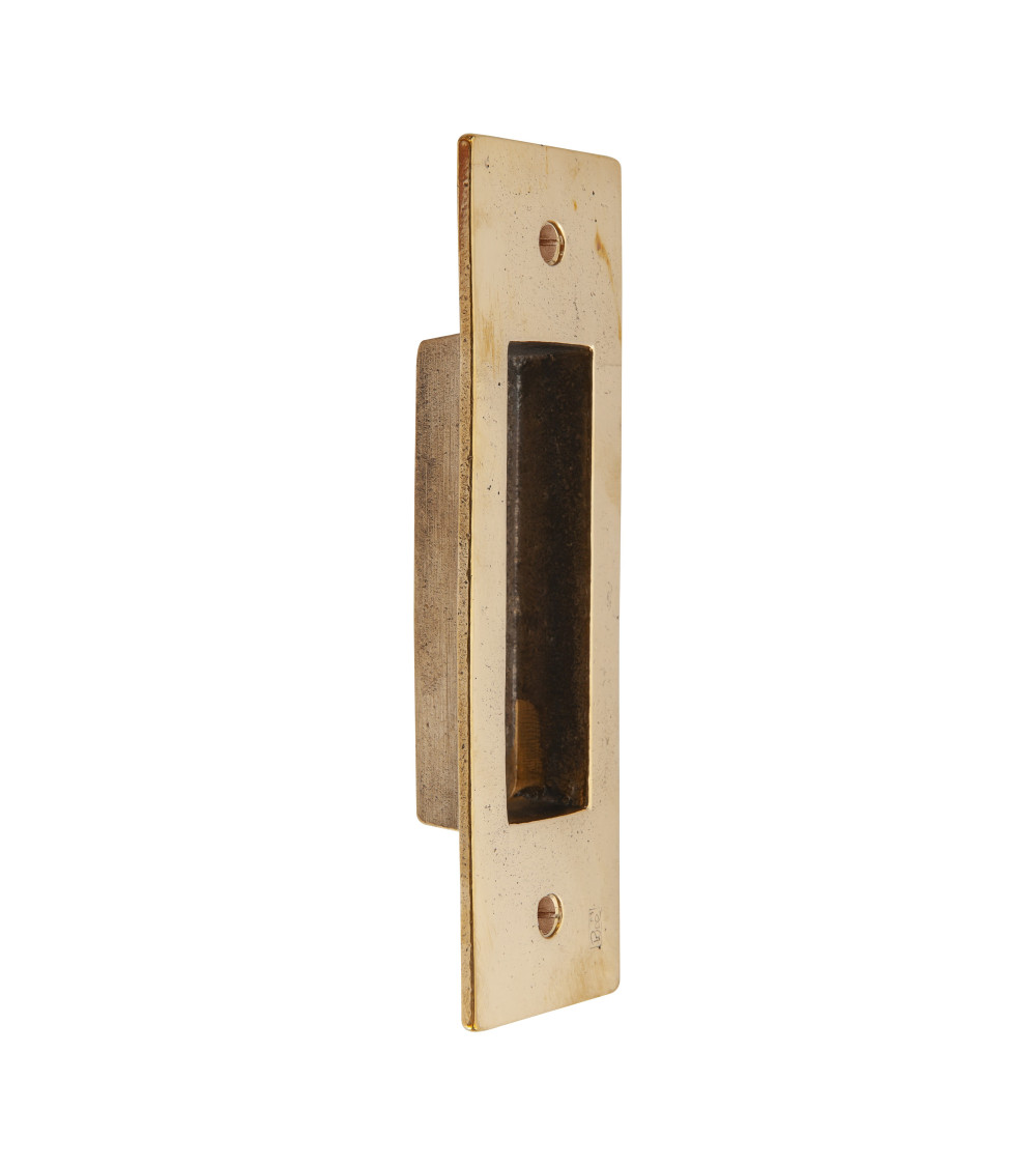 Sliding door handle in bronze Dauby Pure design handle colour 1