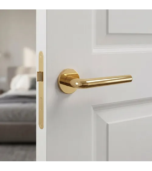 FUNKIA polished gold designer door handle