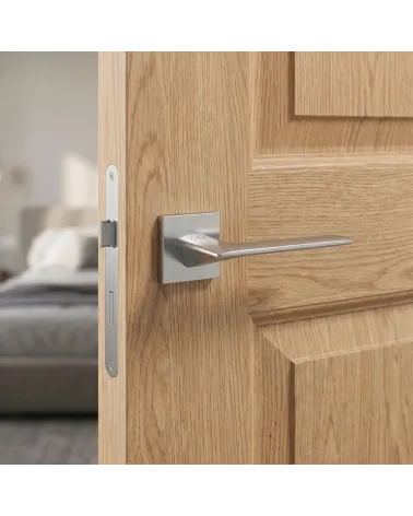 Gleaming and Smooth Brushed Chrome Door Handle – Line GIULIA