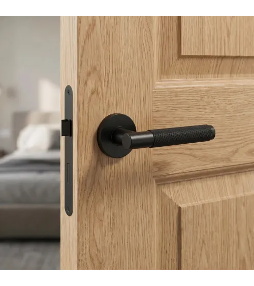 Black Time Slim door handle design handle