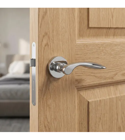 TUPAI 1938 polished chrome door handle design handle
