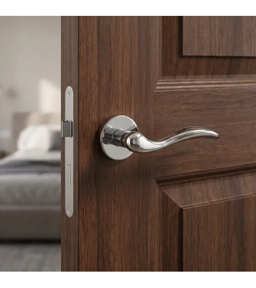 TUPAI 1948 polished chrome door handle design hardware