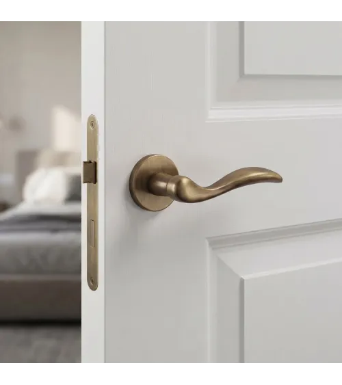 Retro door handle TUPAI 1948 designer ironmongery colour 1