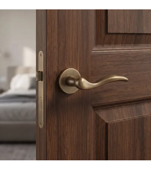 Retro door handle TUPAI 1948 designer ironmongery colour 1
