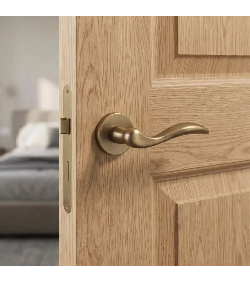 Retro door handle TUPAI 1948 designer ironmongery colour 1
