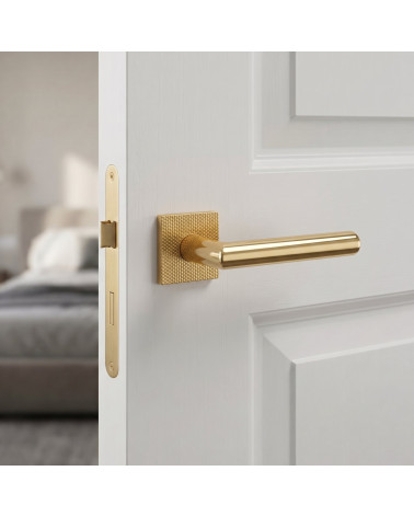 Elegant TUPAI 4002-T2 gold door handles - MillaPoignées