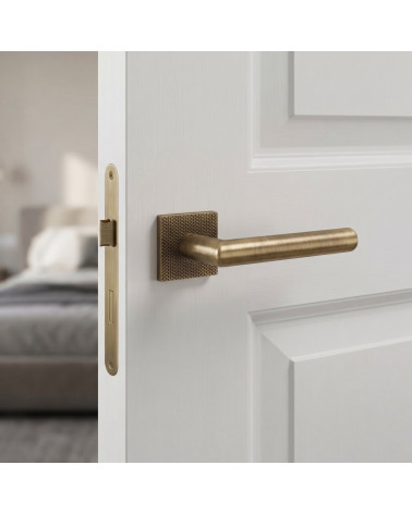 Elegant and Warm Matt Antique Patina Door Handle - 4002-T2