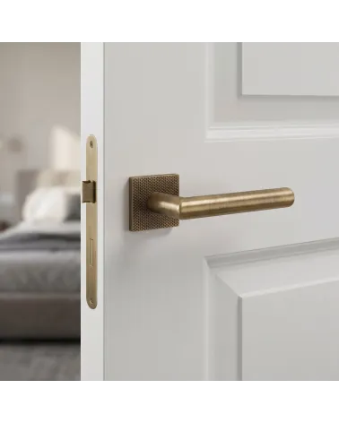 Elegant and Warm Matt Antique Patina Door Handle - 4002-T2