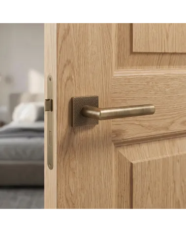 Elegant and Warm Matt Antique Patina Door Handle - 4002-T2