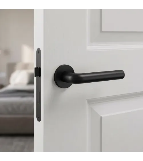 Black INULLA door handle design handle