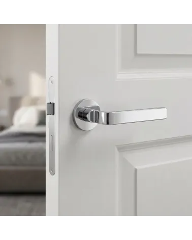 Polished Chrome Door Handles Ento Zai