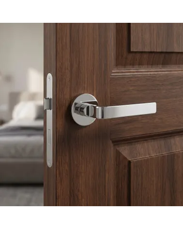 Polished Chrome Door Handles Ento Zai