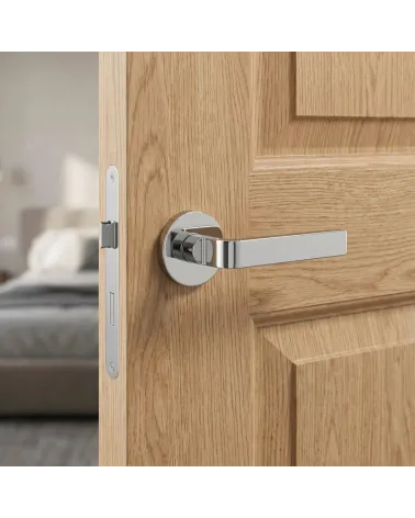 Polished Chrome Door Handles Ento Zai