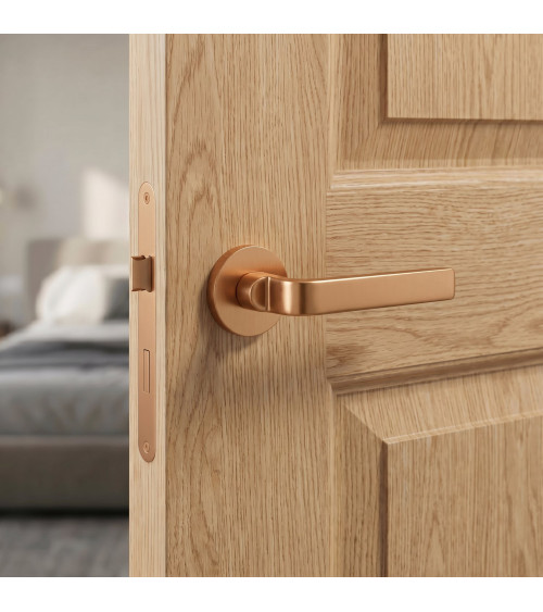 Copper Ento Zai designer door handle