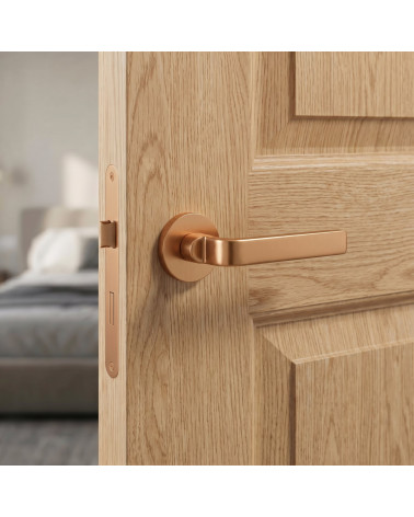 Ento Zai copper door handles