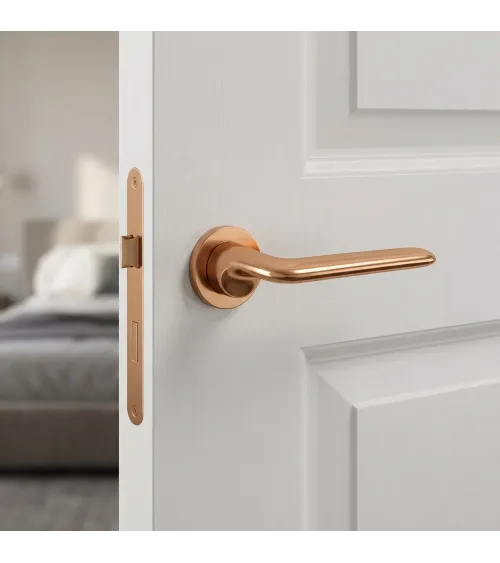 Copper Ento Elan door handle designer handle