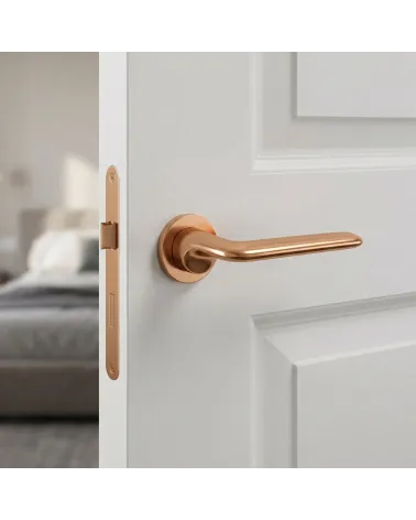 Ento Elan copper door handles
