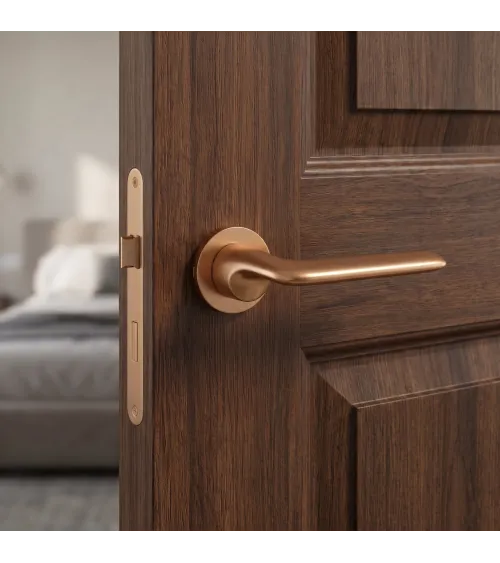Copper Ento Elan door handle designer handle