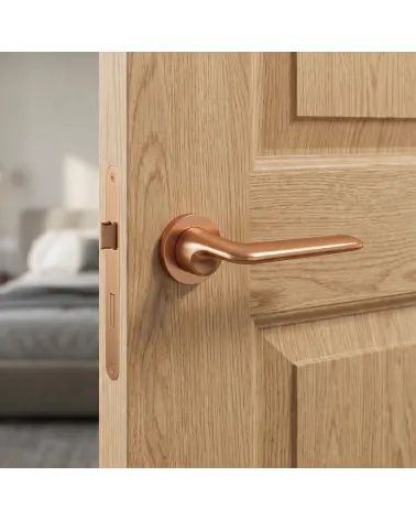 Ento Elan copper door handles