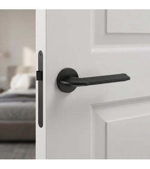 DETAZIA leather door handle designer handle