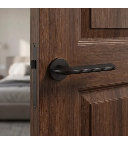 DETAZIA leather door handle designer handle