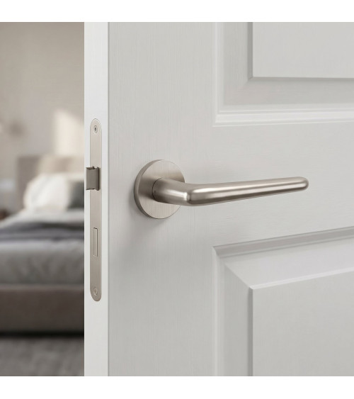 Nickel door handle LAVANDA design handle