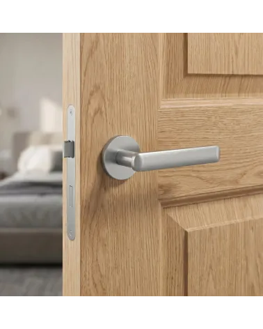 REWA Satin Chrome Door Handles