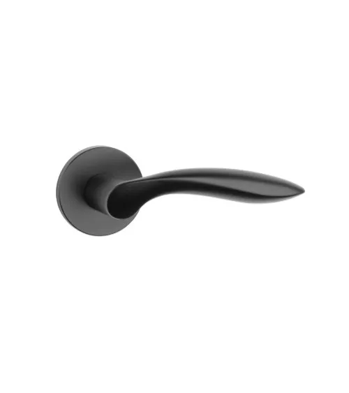 STILE PULIA door handle in black aluminium