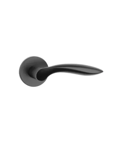 STILE PULIA door handle in black aluminium