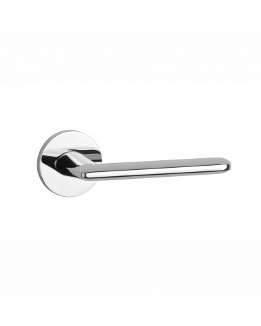 Polished chrome AVA designer door handle