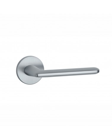 Satin chrome AVA designer door handle