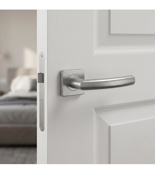 Stainless steel door handle KVADRAT 1706 designer handle
