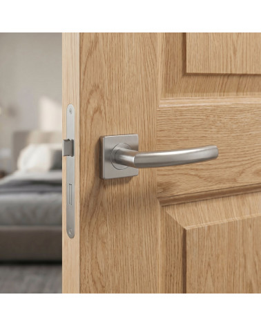 Versatile Stainless Steel Door Handle - KVADRAT 1706 Model