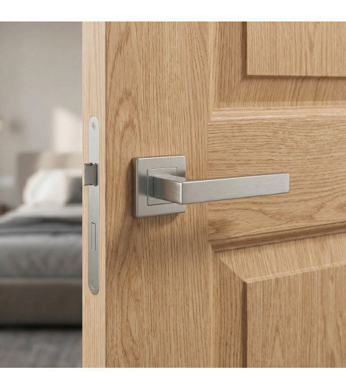 Stainless steel door handle KVADRAT 1703 designer handle