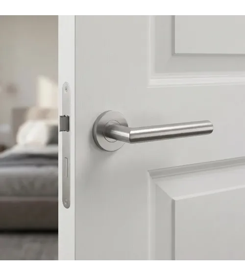 Stainless steel door handle OVAL 1701 designer handle