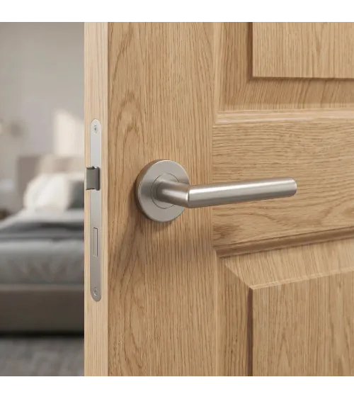 Stainless steel door handle OVAL 1701 designer handle