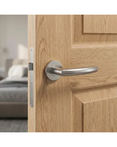 Classic Door Handle, Refined and Sturdy – Model OVAL 1707