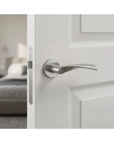 Contemporary and Ergonomic Door Handle - OVAL 1708 Model