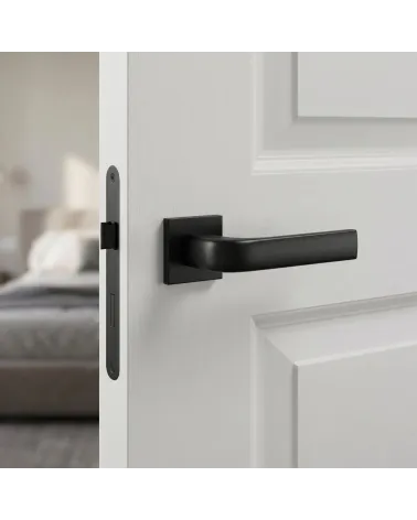 Sophisticated and Timeless Black Door Handle - JENA Model