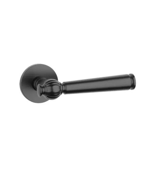STILE TUKA door handle in black aluminium