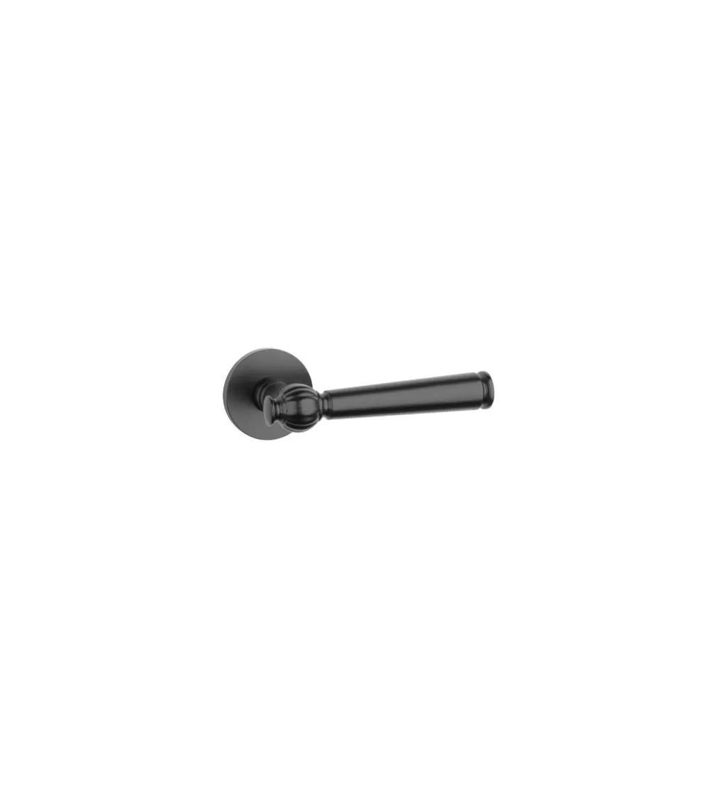 STILE TUKA door handle in black aluminium