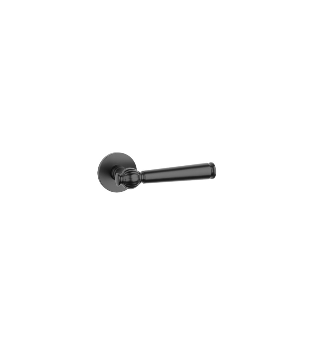 STILE TUKA door handle in black aluminium