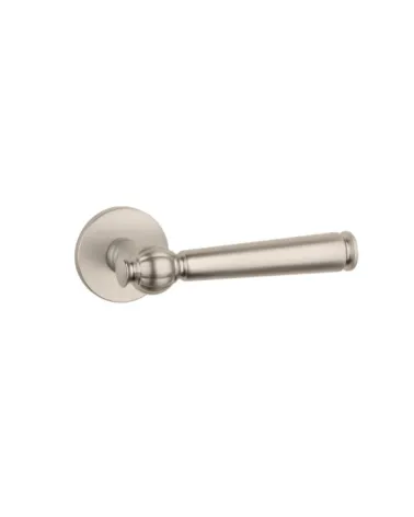 STILE TUKA door handle in nickel aluminium