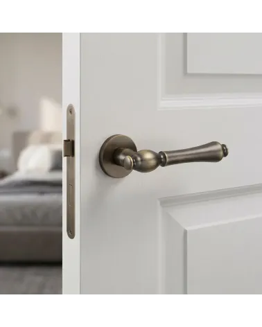 Luxurious and Subtle Bronze Door Handle — FADO Model
