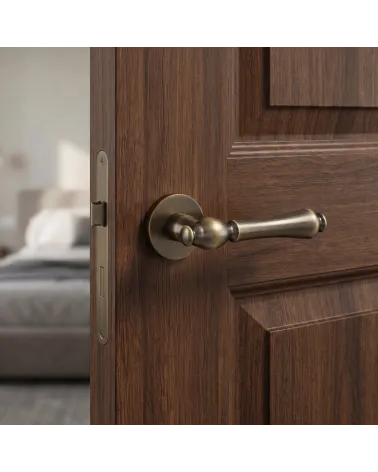 Luxurious and Subtle Bronze Door Handle — FADO Model