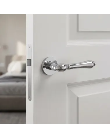 FADO Zamak Door Handle: Exceptional Elegance and Quality