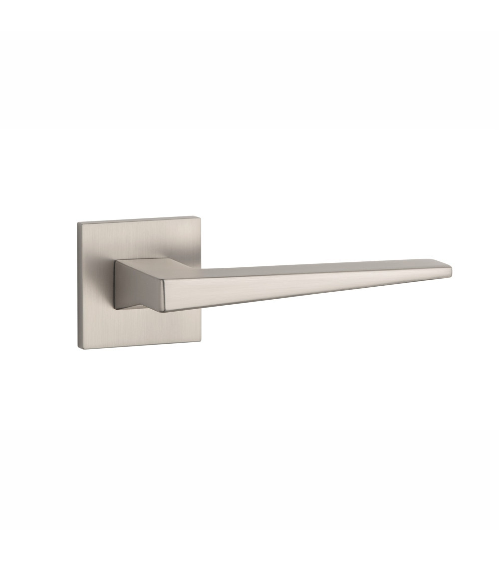 EDA brushed nickel design door handle