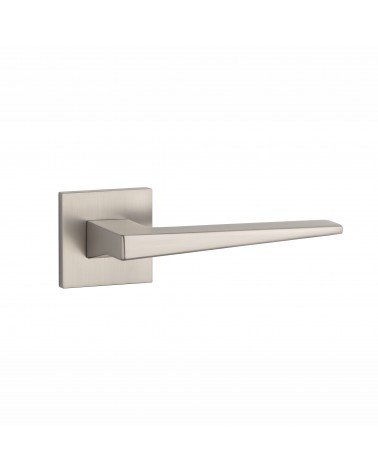 EDA brushed nickel design door handle