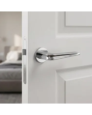 RADIUS polished chrome door handles